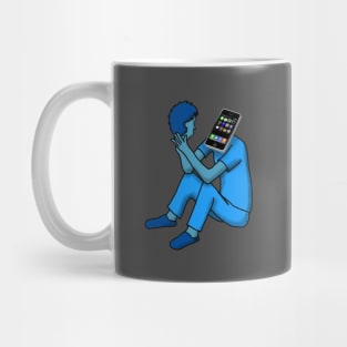 Phone head Mug